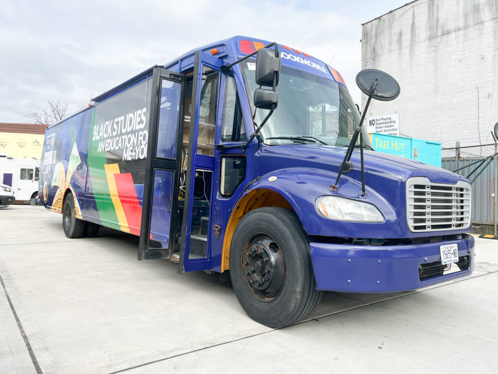 school bus pop up experiential vehicle