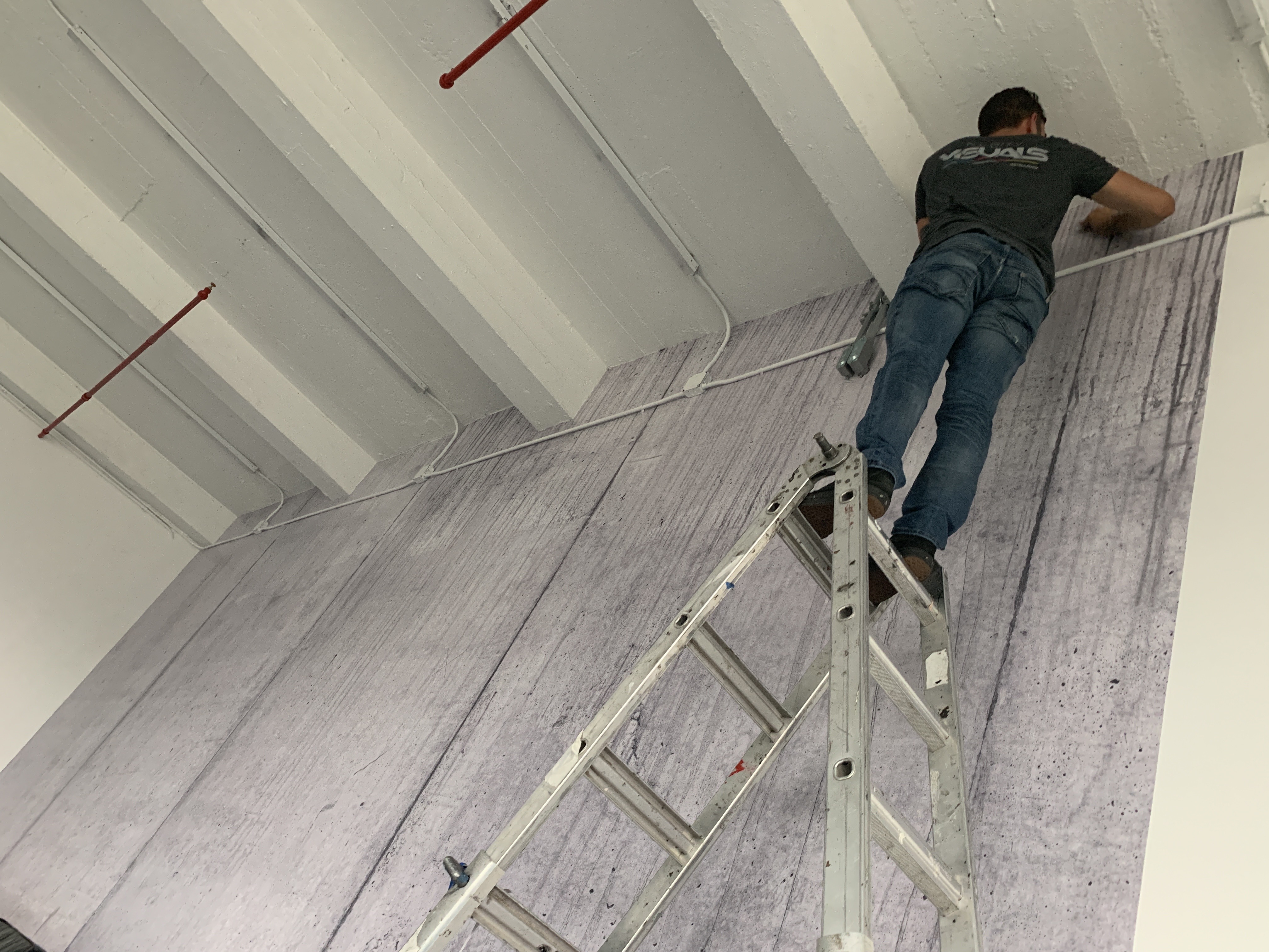 Di Noc Installations Custom wallpaper and 3M Di-Noc environmental graphics and finishes installation