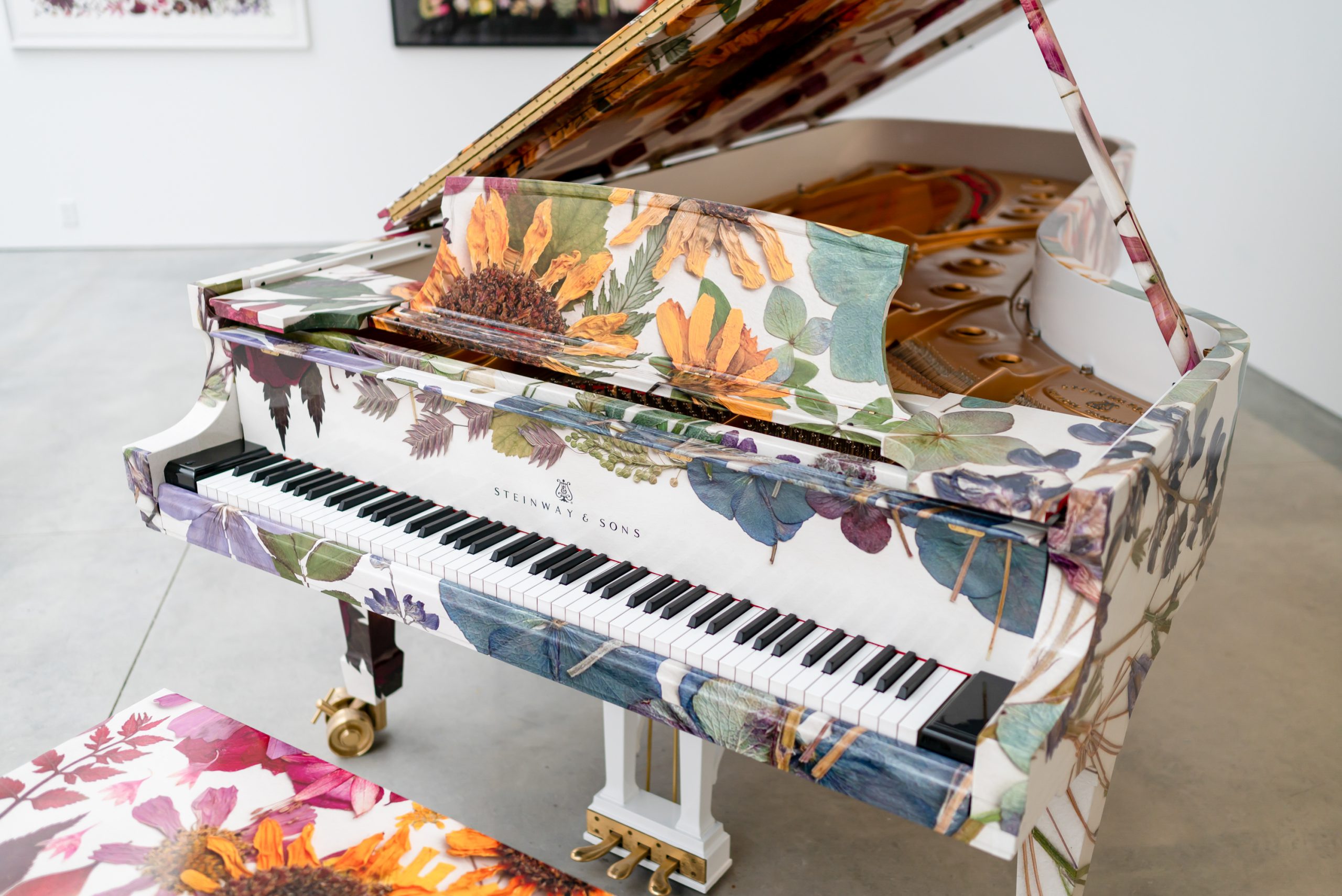 NYC custom vinyl wraps for pianos steinway