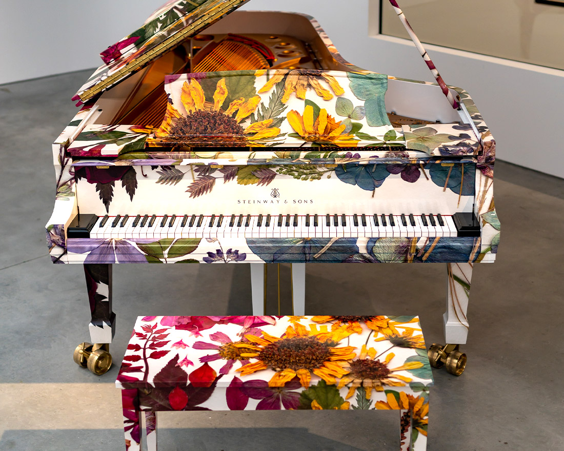 Steinway Piano Wrap - custom vinyl wrap