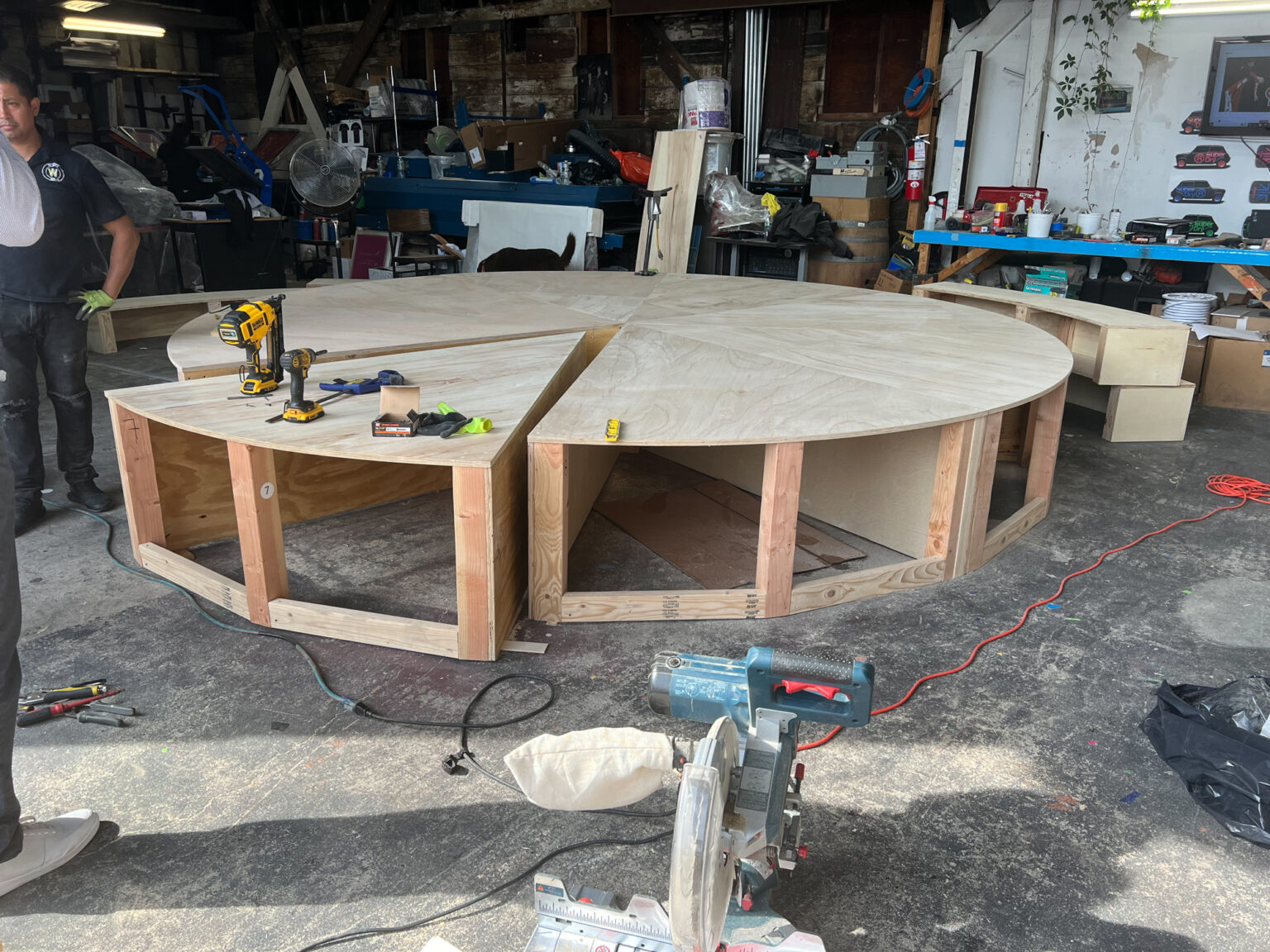 Fabrication Cnc Illing Scenic Production Props woodworking custom carpentry fabrication prop prodcution