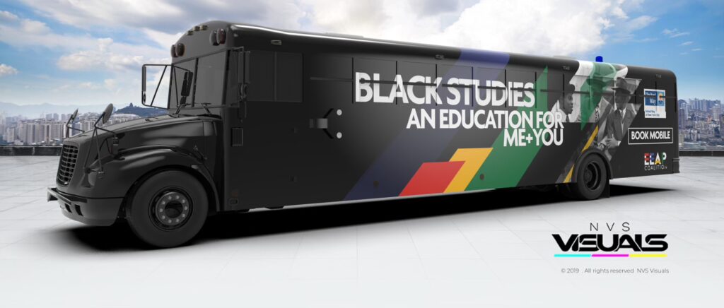 Bookmobile concept 3d - NVS Visuals