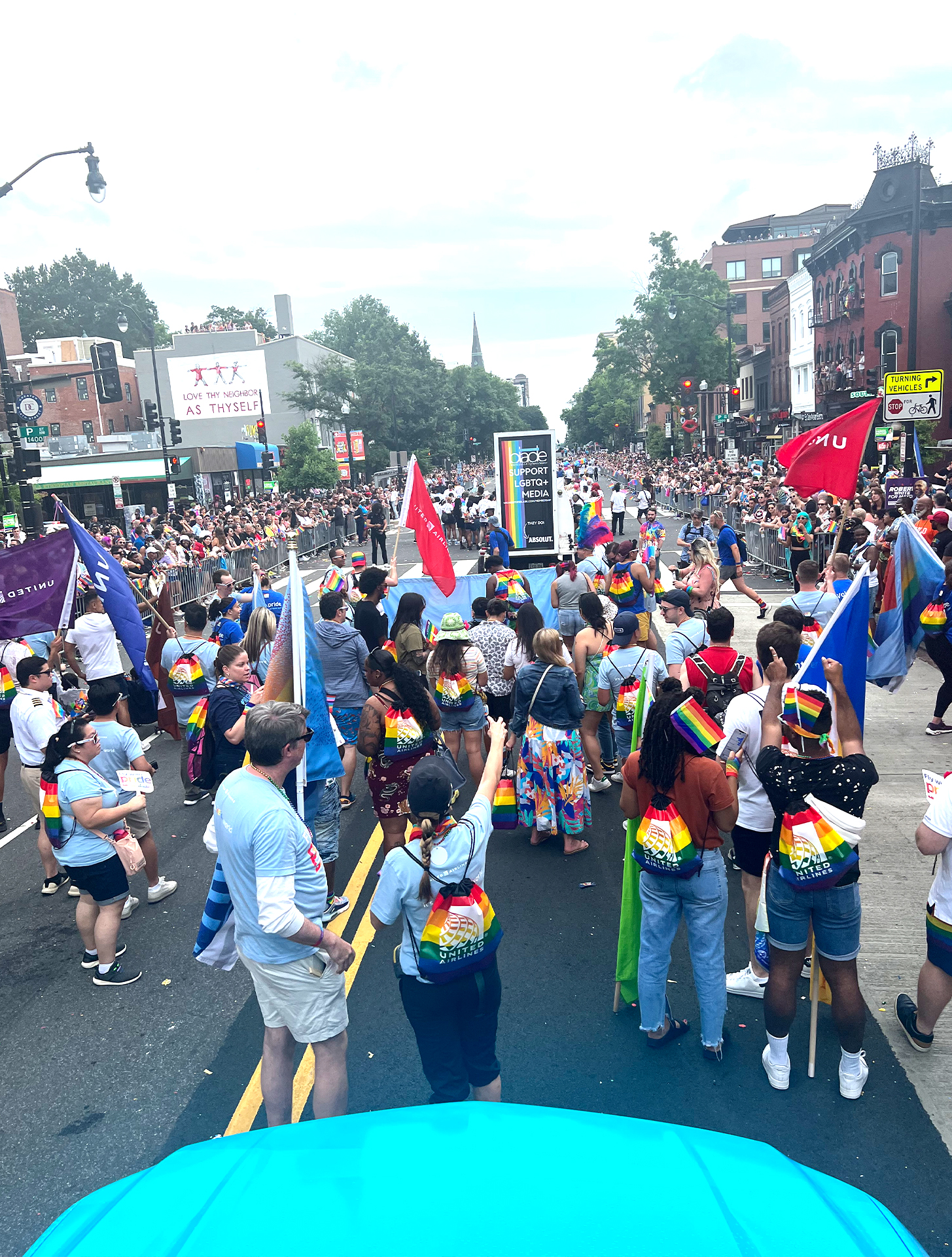 mobile experiential vehicle pride parade tour pop-up suv pickup branded food truck