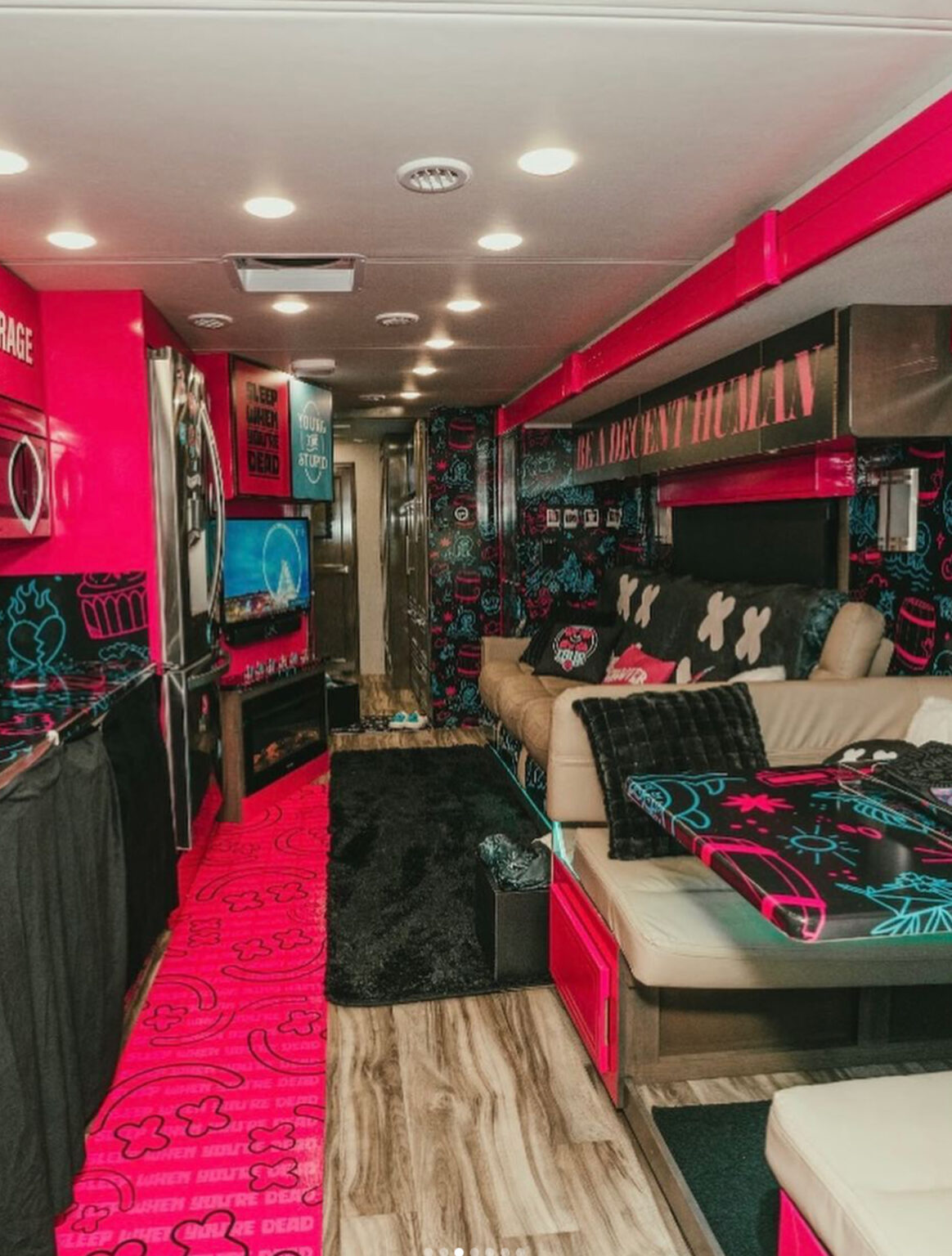 Rv Mobile Tour Experiential Marketing Branded Vehicle rv mobile experiential tour marketing vehicle pop up bus prom van food truck