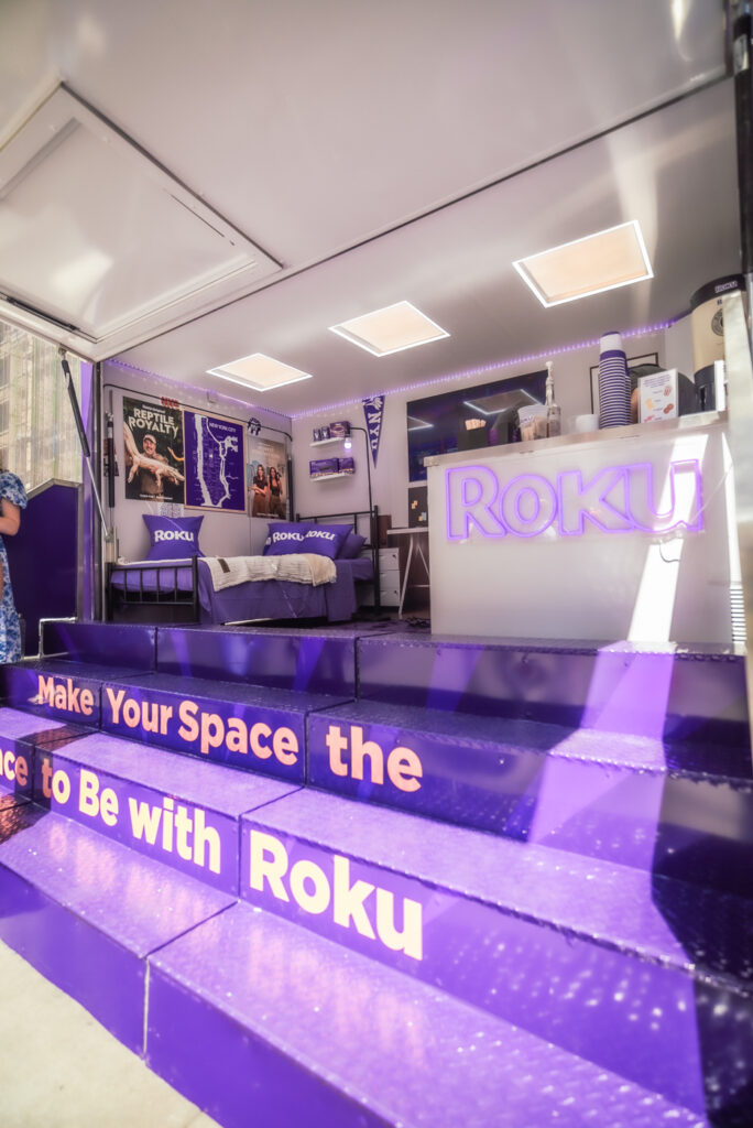 Tech Mobile Activation mobile experiential vehicle pop up promo van Nyu campus