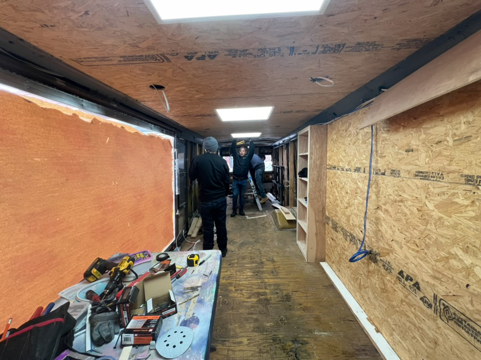 experiential vehicle fabrication pop up fabrication buildout custom cnc props interior and exterior