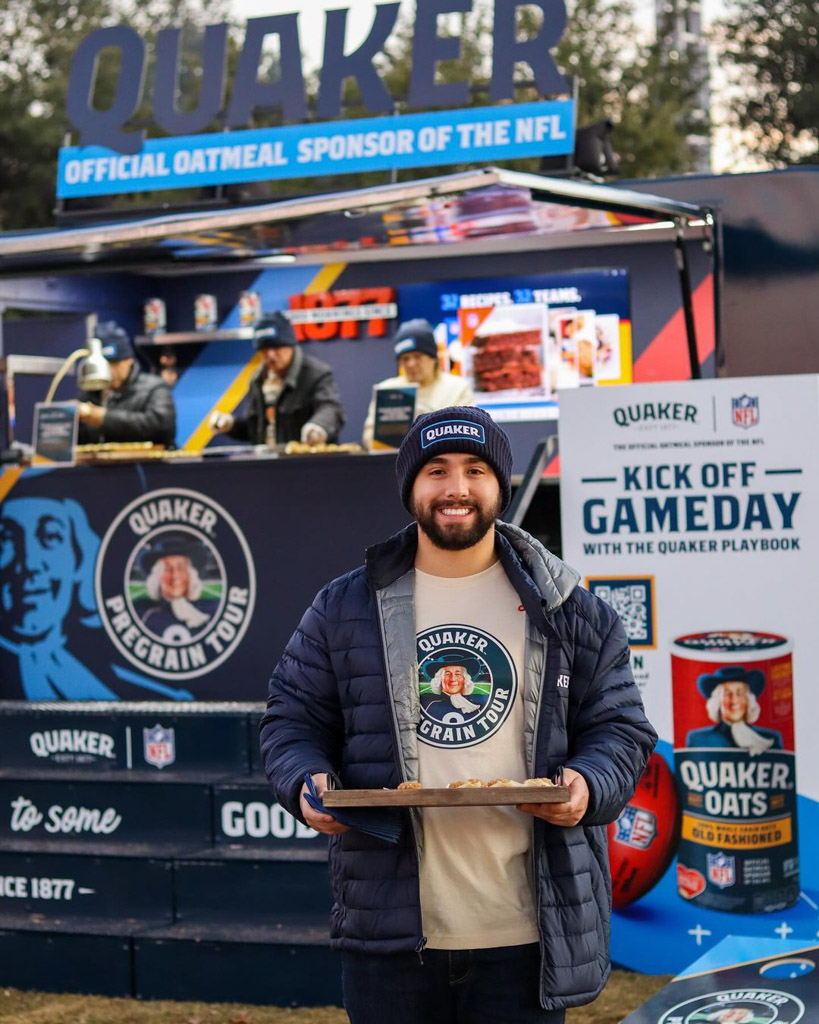 mobile-activation-tour-branding-pepsi-quakers-25 promo van branded pop up activation coffee pop up van with platform