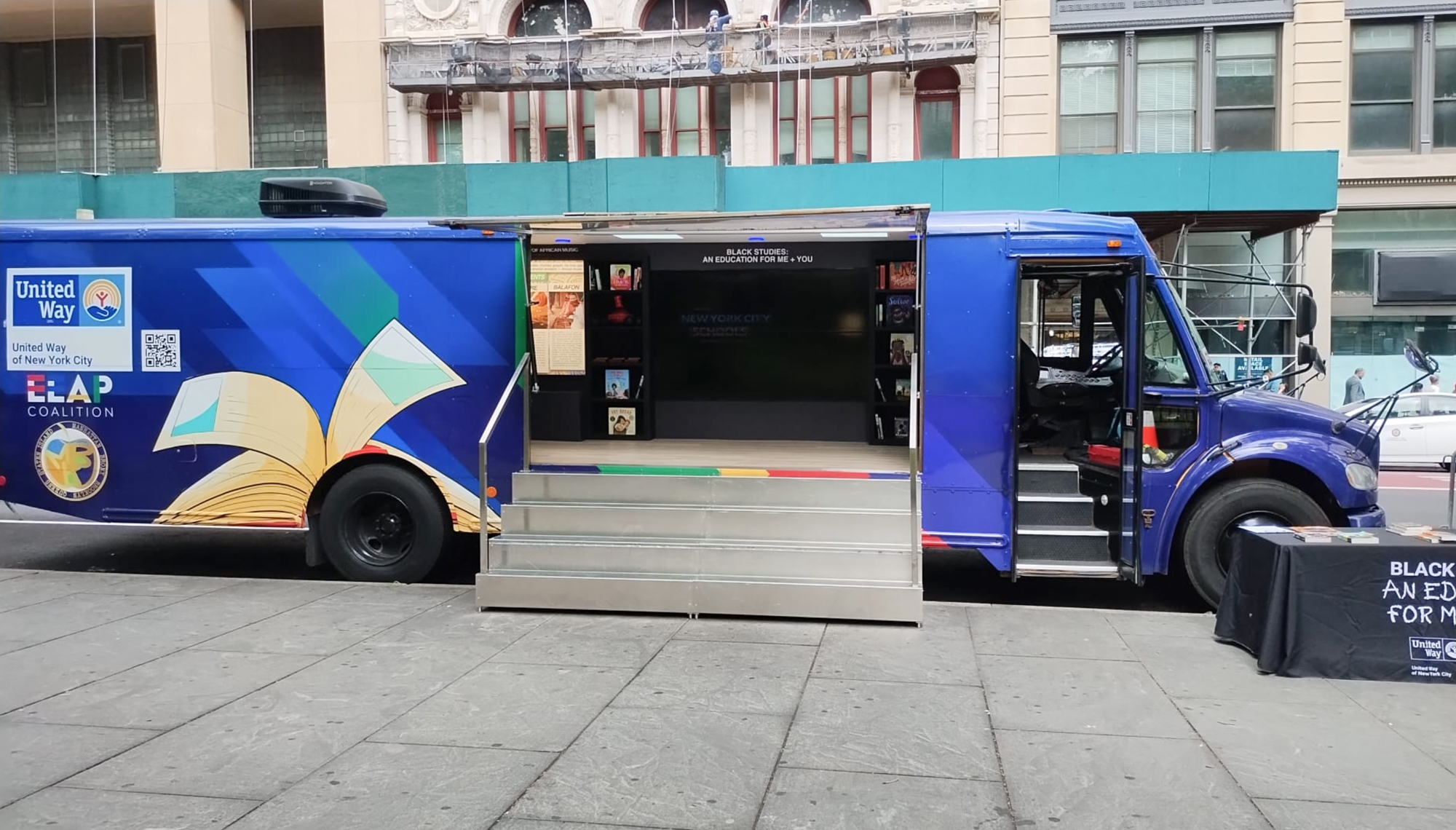 school bus promo activation branded campaign experiential vehicle activation