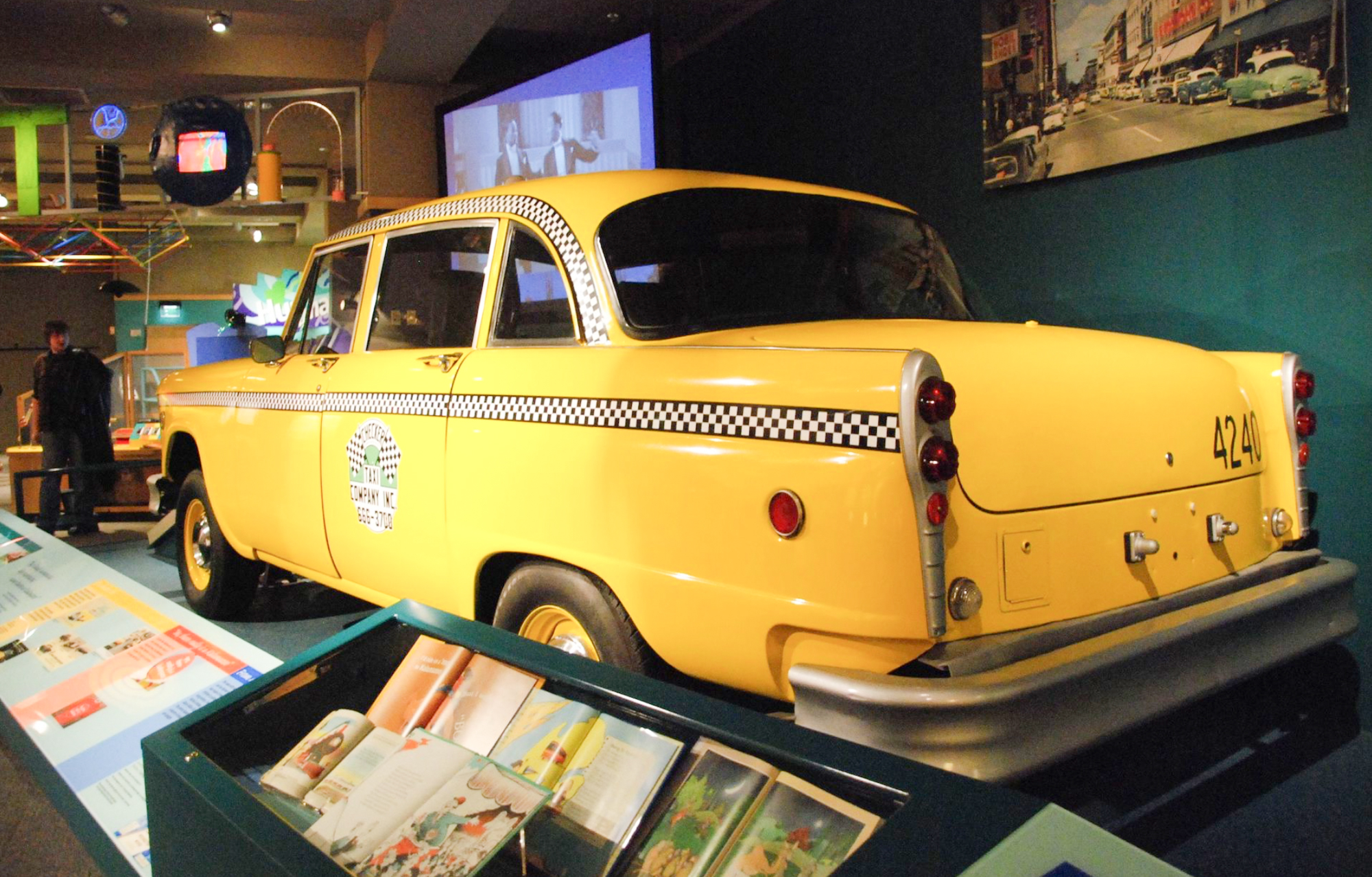 checkered cab rental taxi activations experiential pop-up nyc taxi style