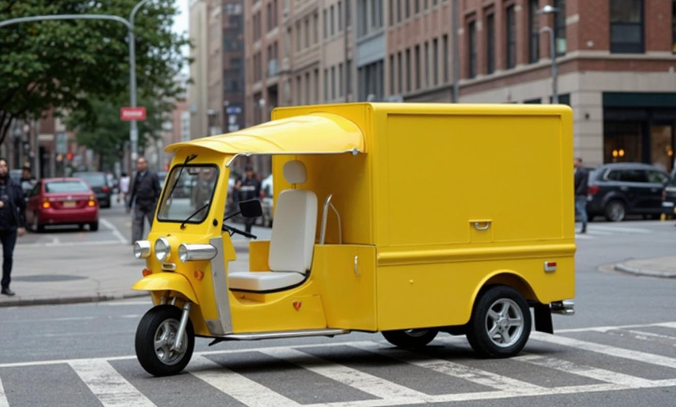 branded tuk tuk activation experiential trailer tuk tuk coffee pop up electric vehicle