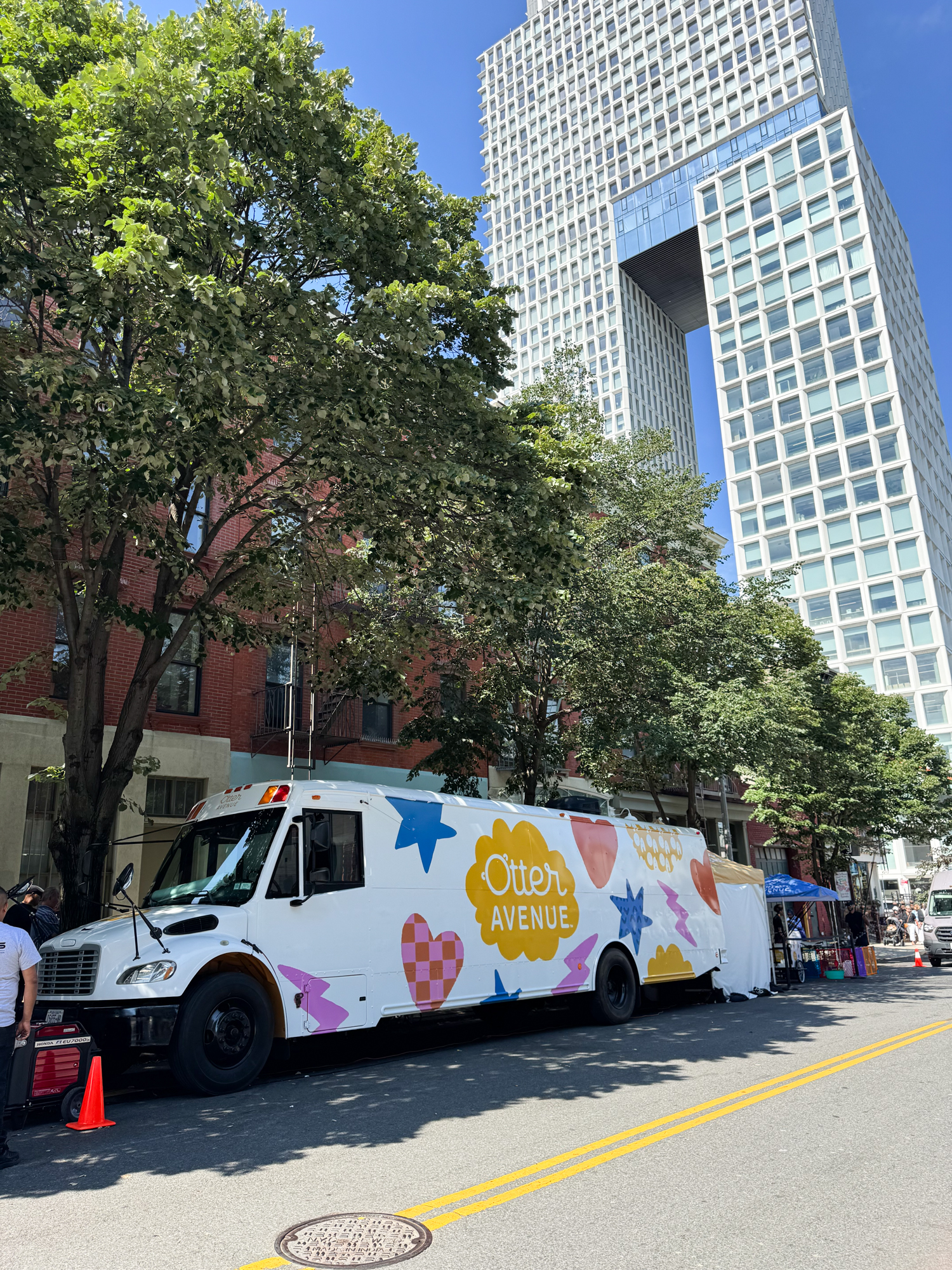 school bus pop up fabrication event graphics kids activation nvs visuals