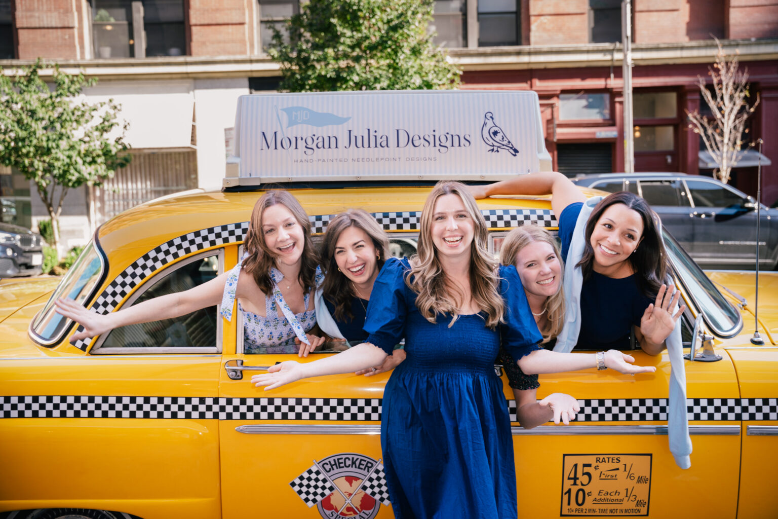 Checkered Cab Rental For Brand Activations – Nvs Visuals5 Classic New York Checkered Cab converted into a branded experiential vehicle for retail and photo activations, wrapped and detailed in-house.