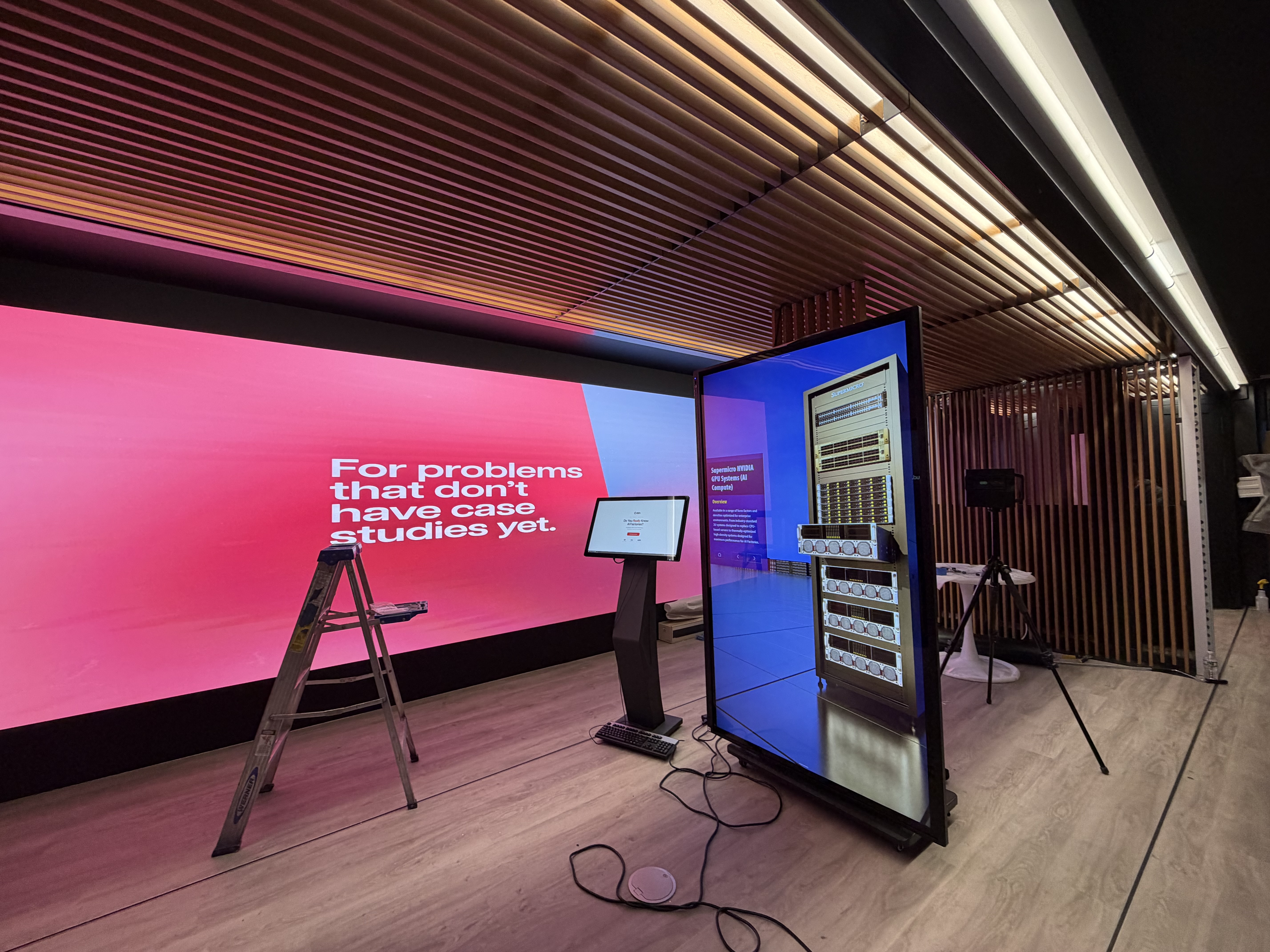 Ddn Interactive Touchscreen Kiosks DDN interactive touchscreen kiosks in BeMatrix housing — NVS Visuals