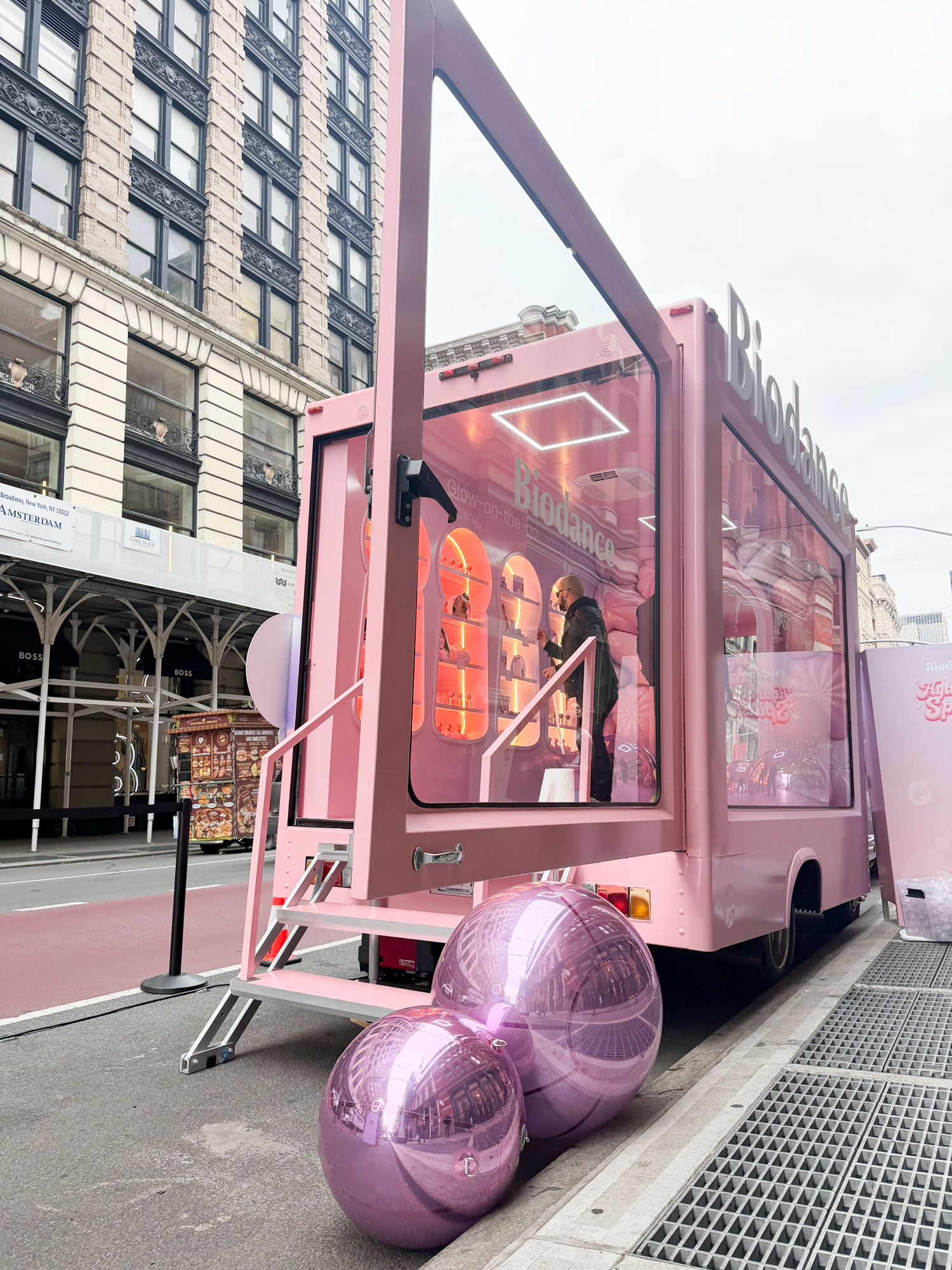 Glass Truck Biodance 06 Biodance glass truck activation shot 6