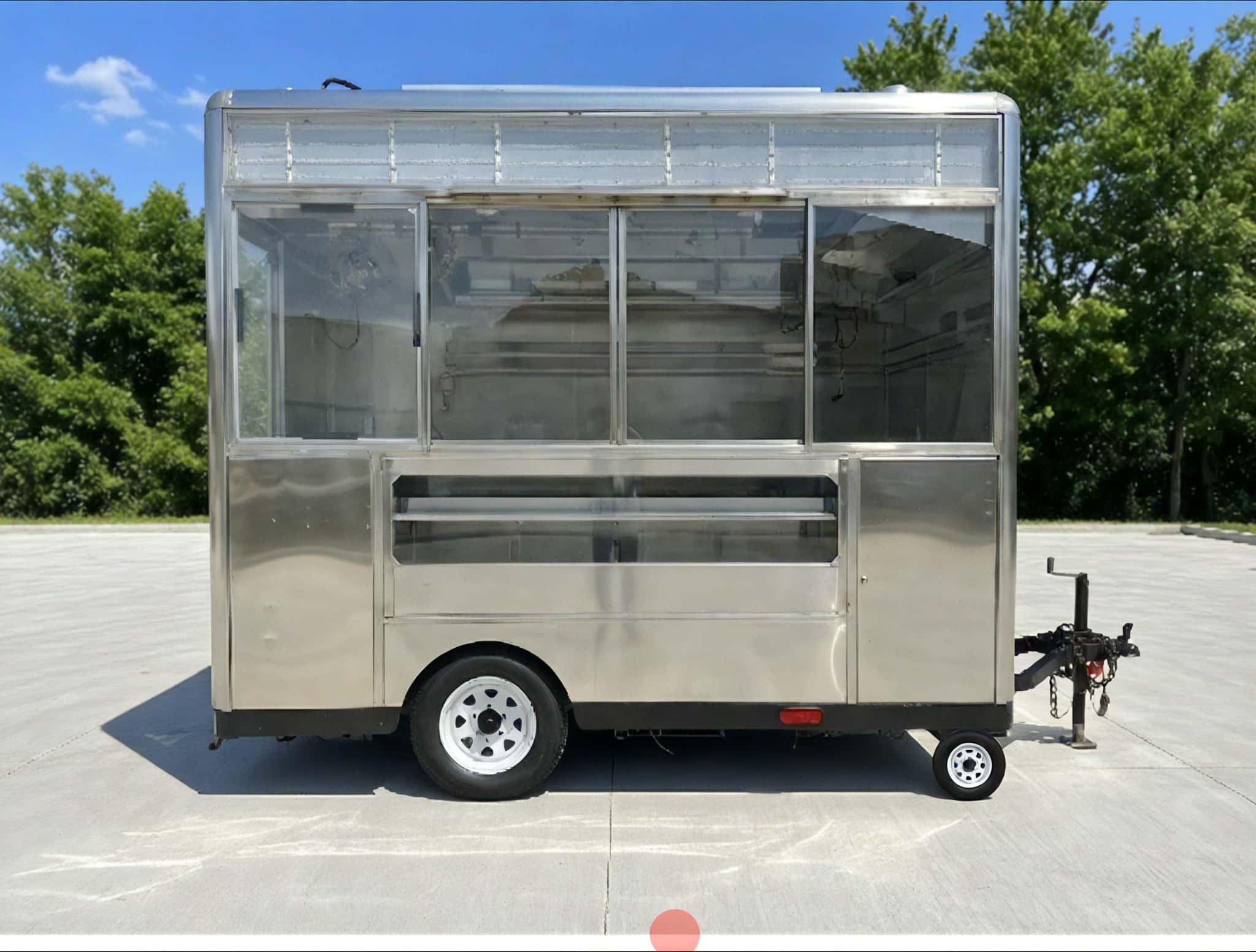 food cart activation nvs visuals solar powered nyc activation solar food cart pop up