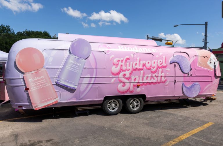 Biodance beauty pop-up tour, Airstream and glass truck by NVS Visuals, photo 30