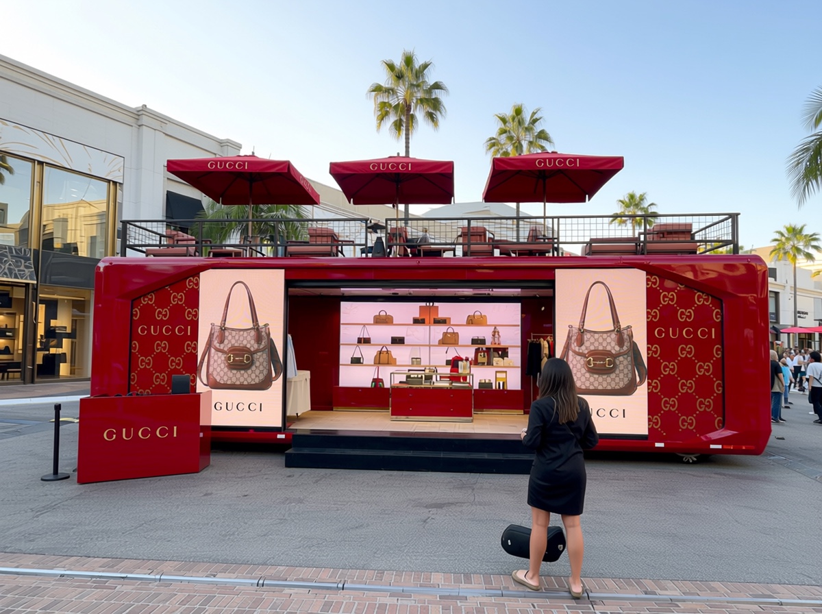 Expandable Trailer Luxury Brand Concept Render Expandable Trailer Luxury Brand Concept Render
