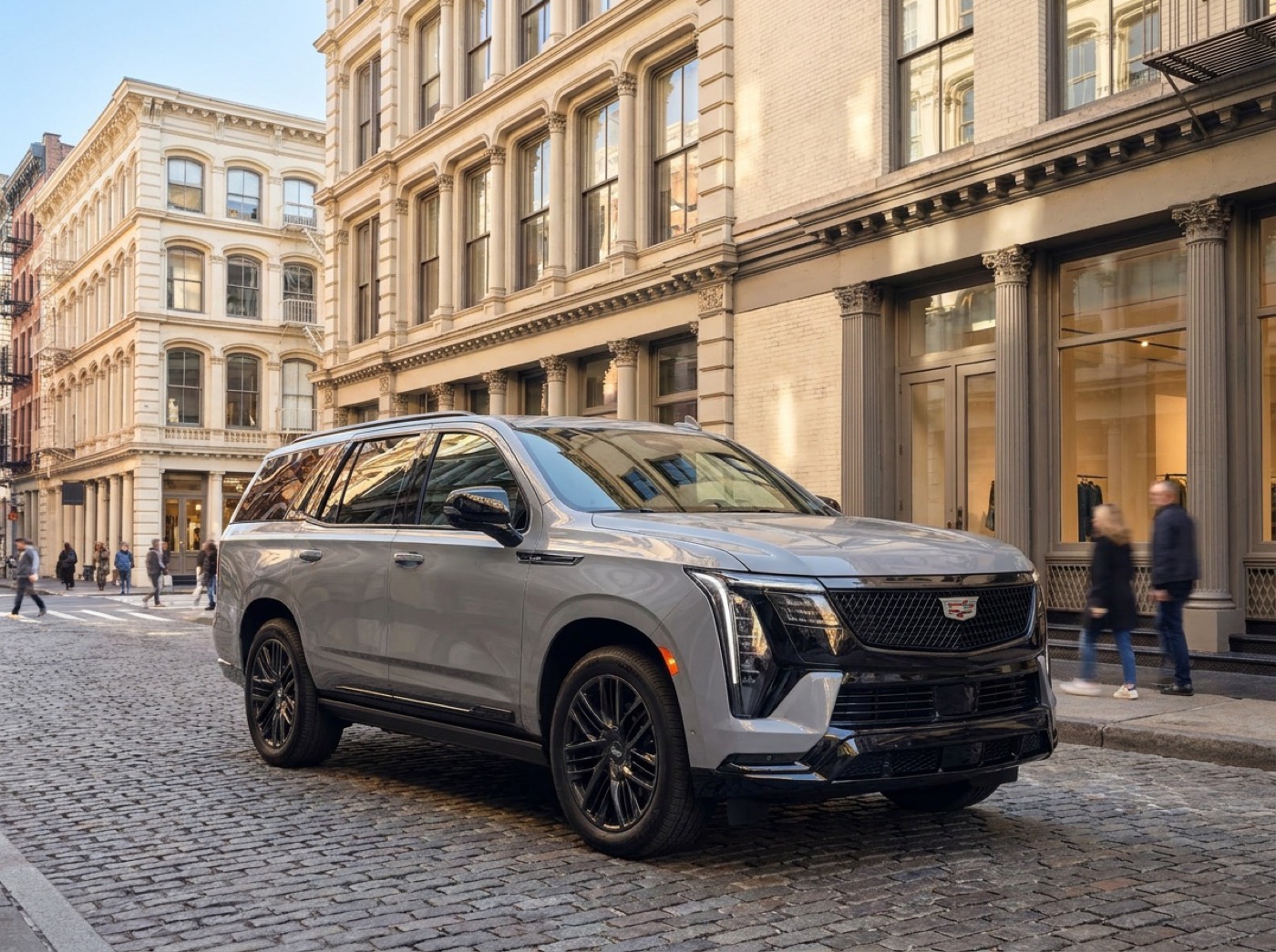 Luxury Vehicles Fleet Hero All-electric Cadillac Escalade for VIP and luxury brand moments