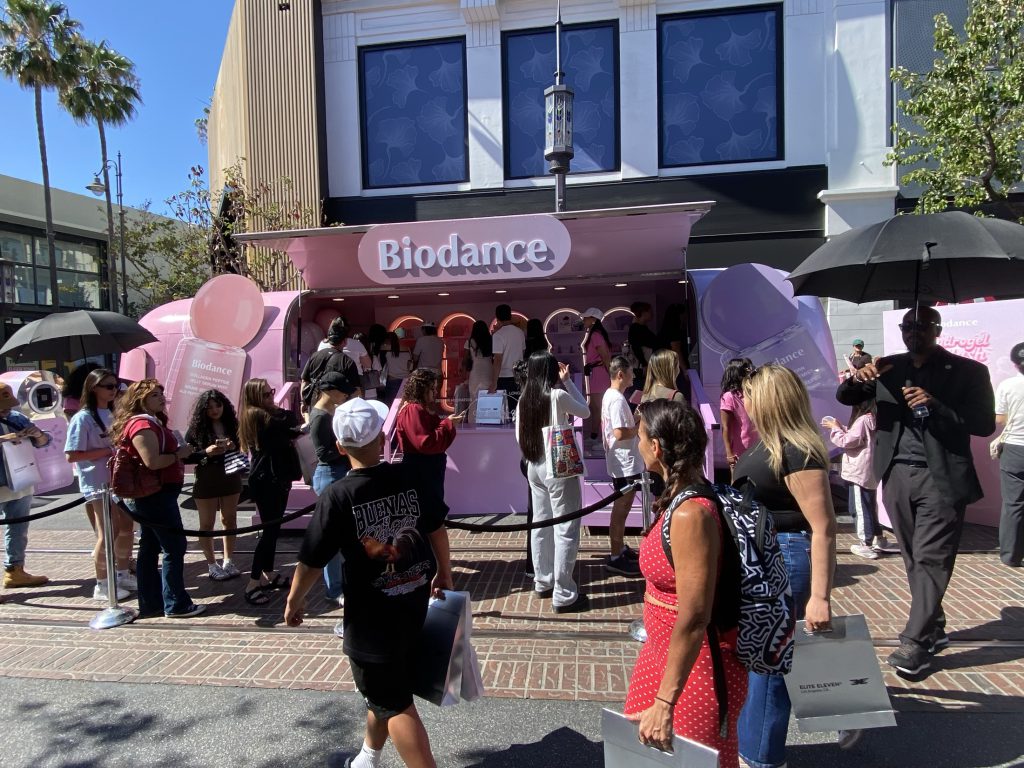 Biodance beauty pop-up tour, Airstream and glass truck by NVS Visuals, photo 31