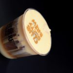 Flavored foam topped with a printed Club Dirty Brew logo