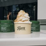 Farmacy froyo cup next to Green Clean cleansing balm